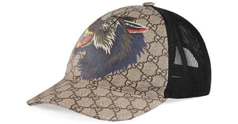 casquette gucci loup|casquette gucci chouette.